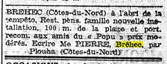 Publicité pour À l'bri de la tempête